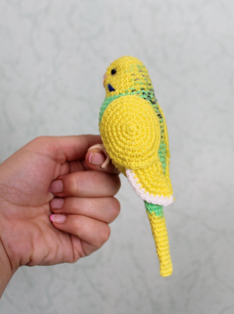 budgie bird stuffed animal