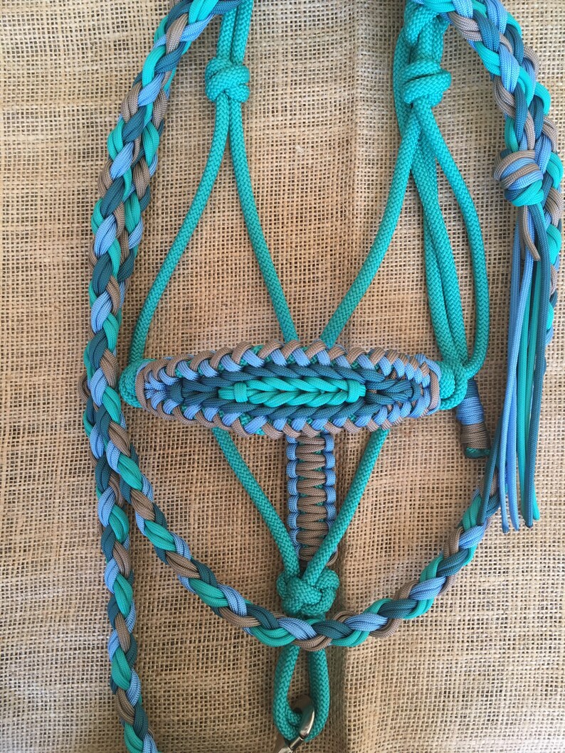 CUSTOM Rope Horse Halter or Rope Pony Halter Etsy