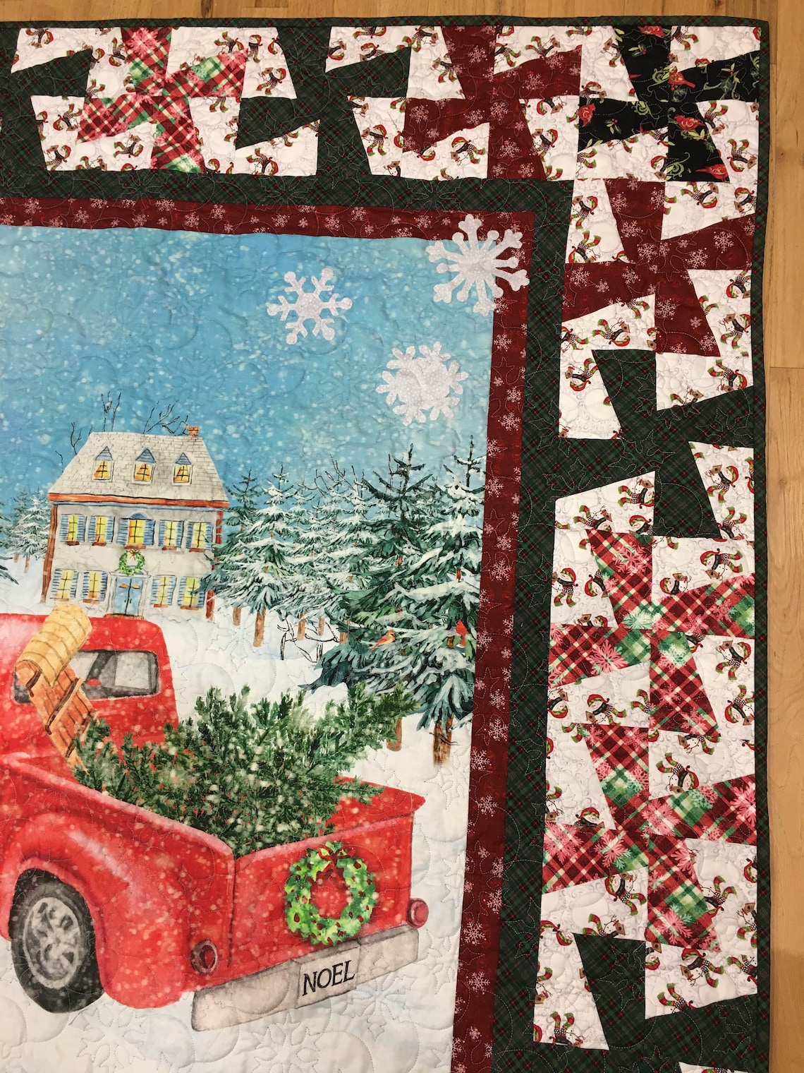 vintage-red-truck-lap-quilt-kit-from-quiltiesisters-with-etsy