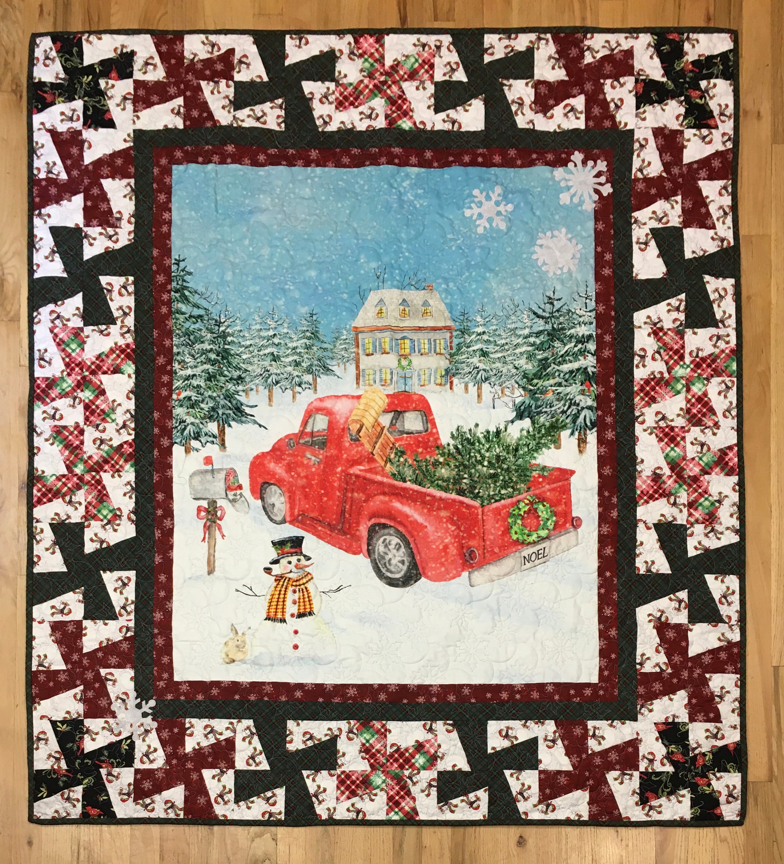 vintage-red-truck-lap-quilt-kit-from-quiltiesisters-with-etsy