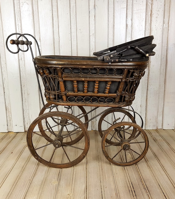 antique dolls prams value