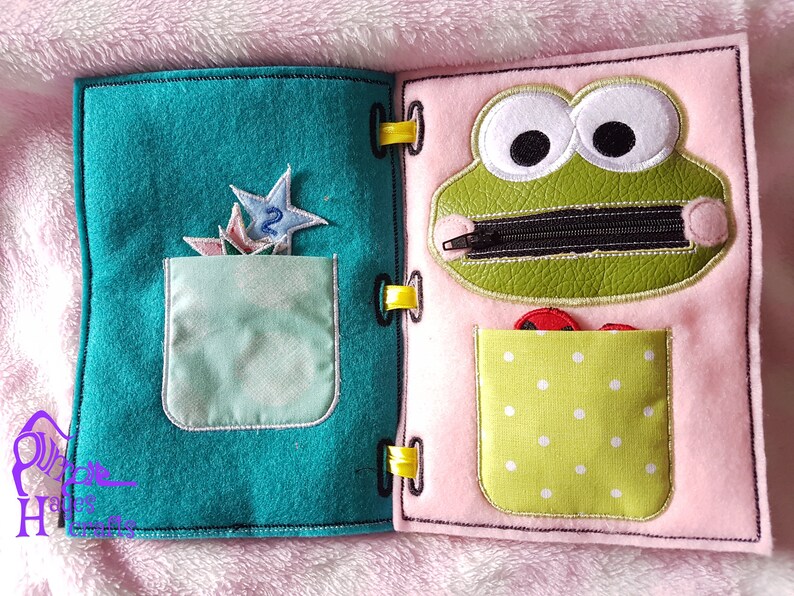 ITH Quiet Book complete set machine embroidery design Etsy