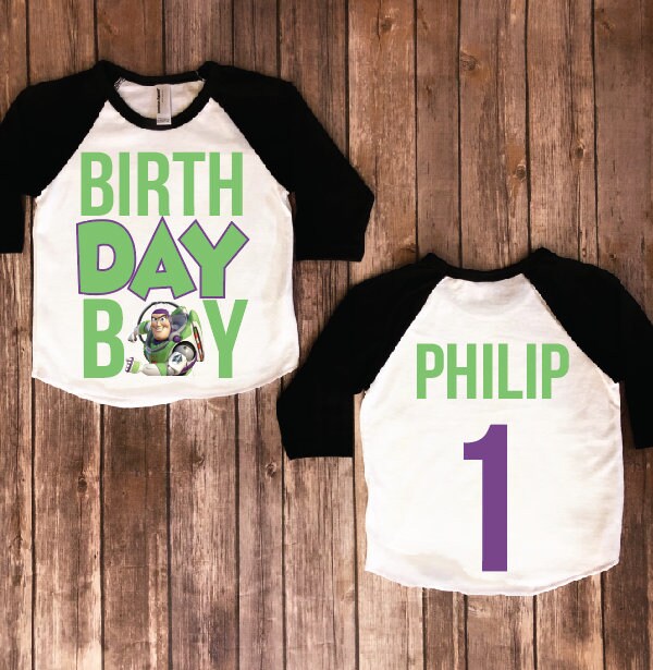 buzz lightyear birthday shirt