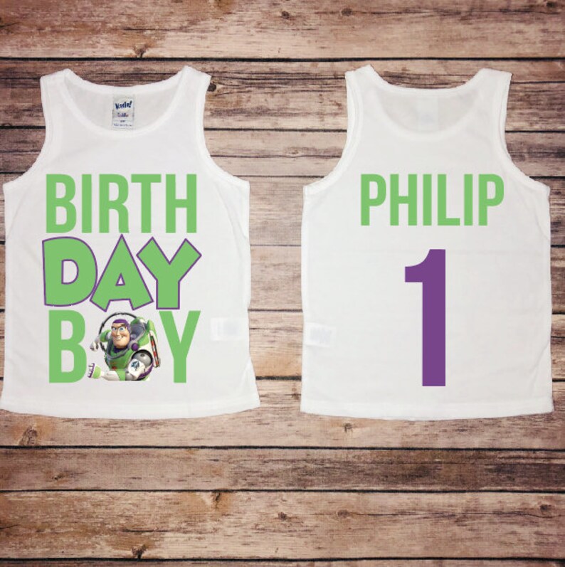 buzz lightyear birthday shirt