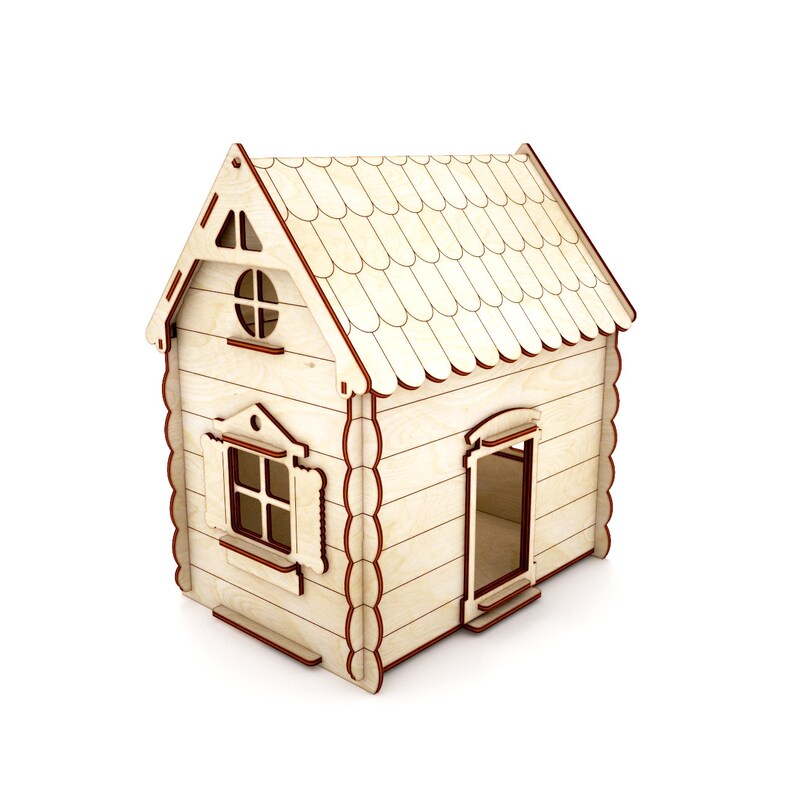 Dollhouse Vector For Cnc Svg Vector File Vector Cut File 