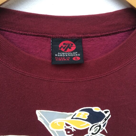 Vintage School Of Hard Knocks Big Logo Sweatshirt School Of Etsy