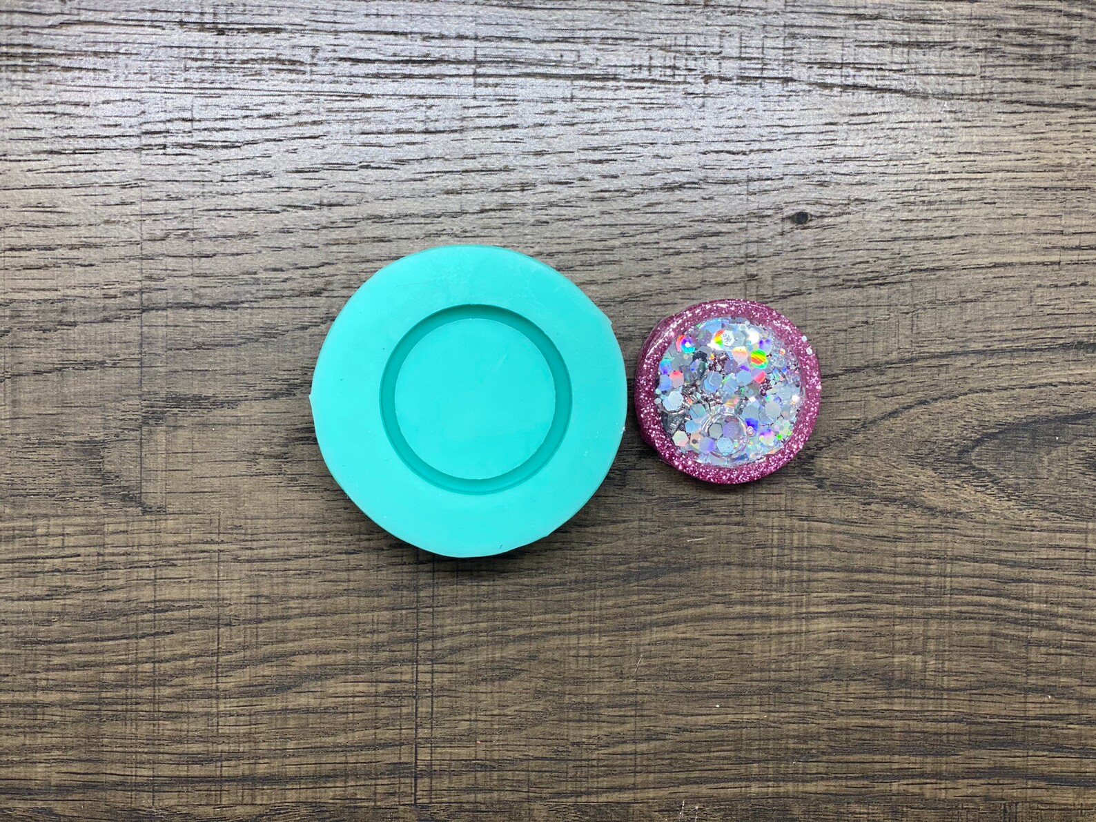 Circle Shaker Mold / Shaker Molds / Silicone Molds / Molds for Etsy