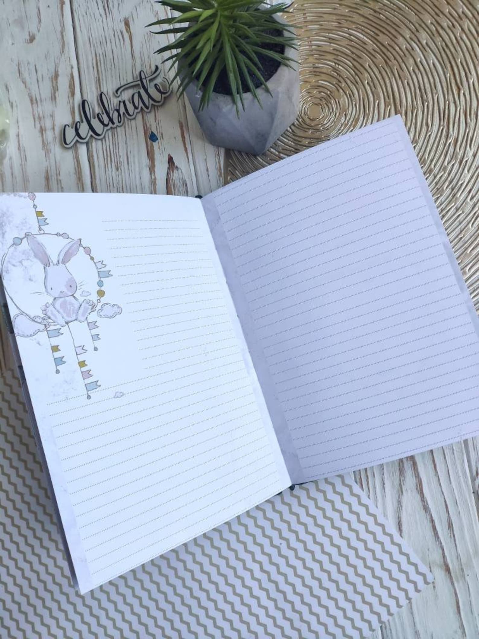 Personalized Baby Book First Year Boy Fox Baby Memory Book Etsy