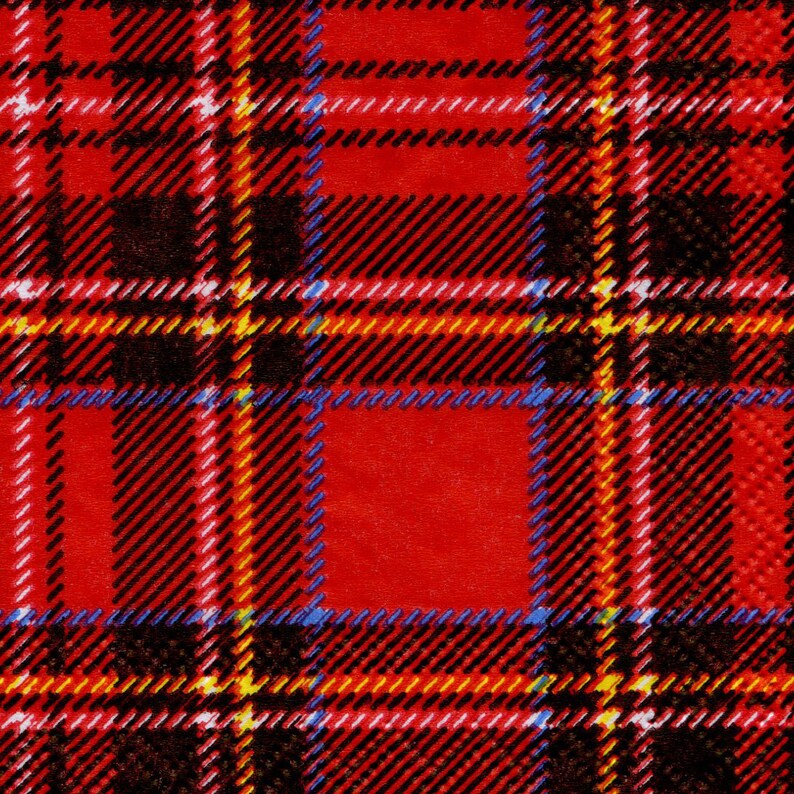 4 Tartan paper napkins Classic napkins for decoupage Scottish Etsy