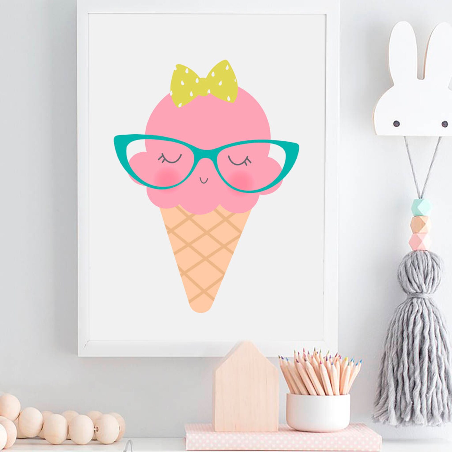 Girls wall artNursery wall art Digital DownloadGirls Wall Etsy