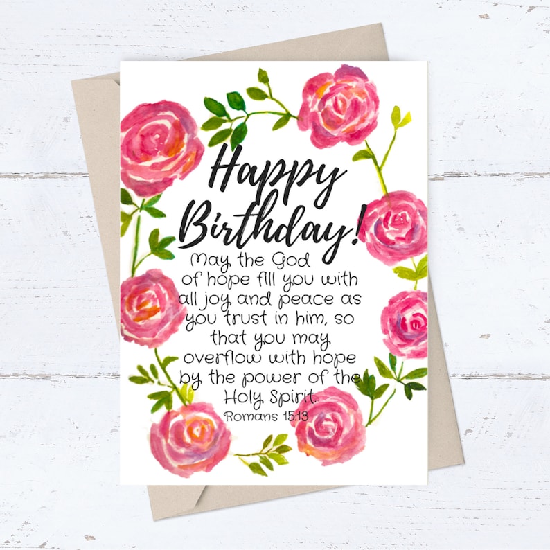 Happy Birthday Free Printable Religious Birthday Cards