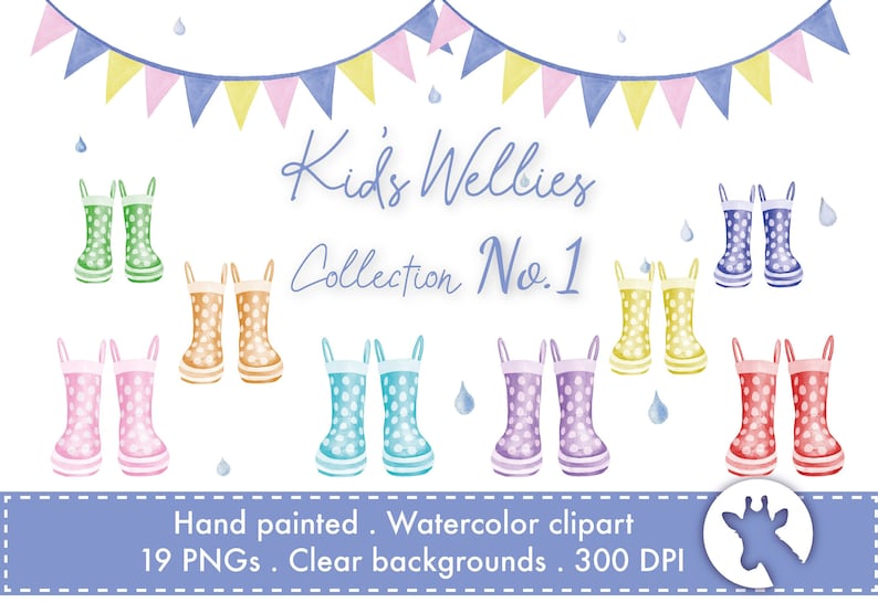 Download Wellington Boots Personalized Family Print PNG files for ...