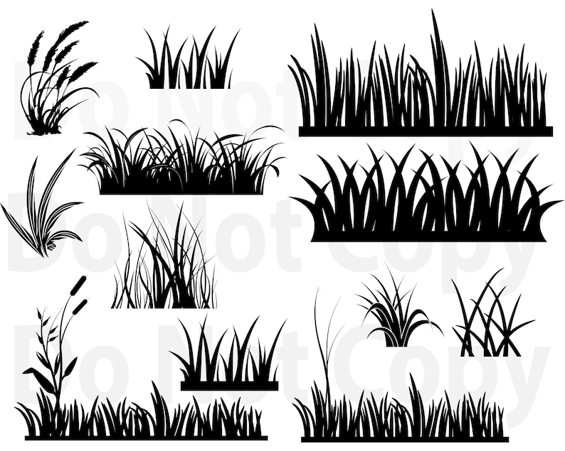 Download Grass SVG Bundle Grass field svg file for cricut Grass | Etsy
