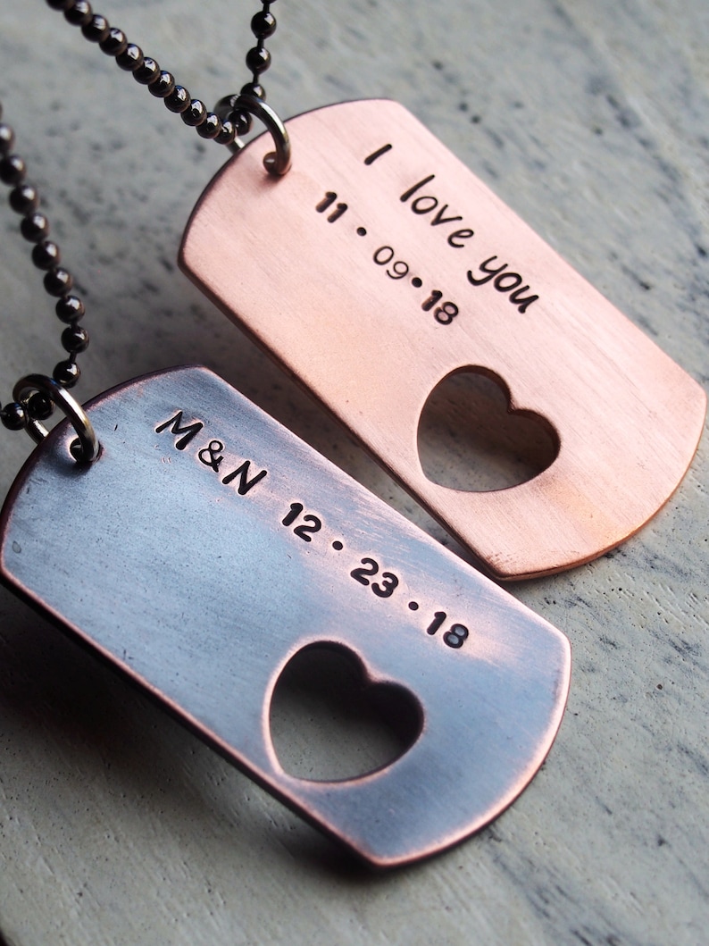 Custom boyfriend necklace Boyfriend gift personalized Etsy