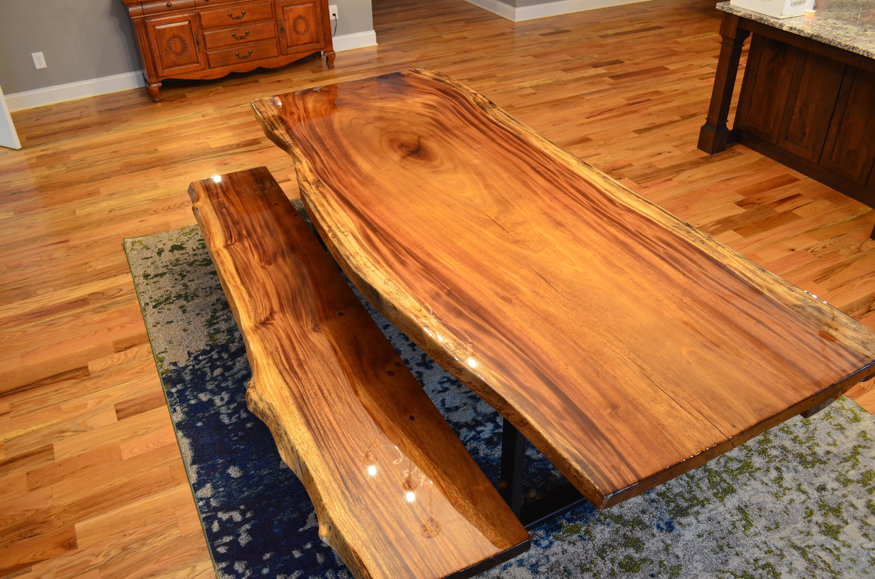 Live Edge Dining Room Table Etsy