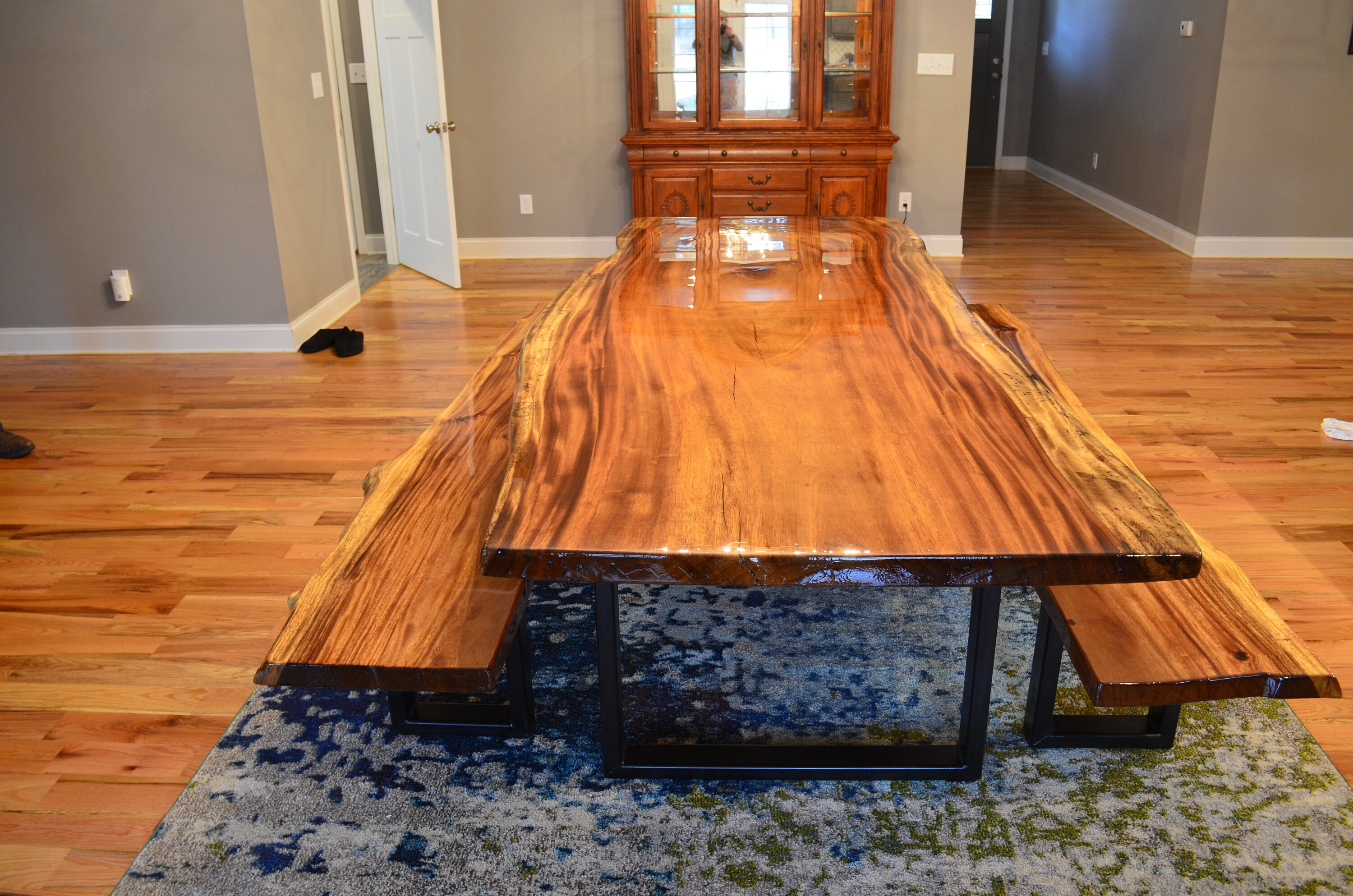 Live Edge Dining Room Table Etsy