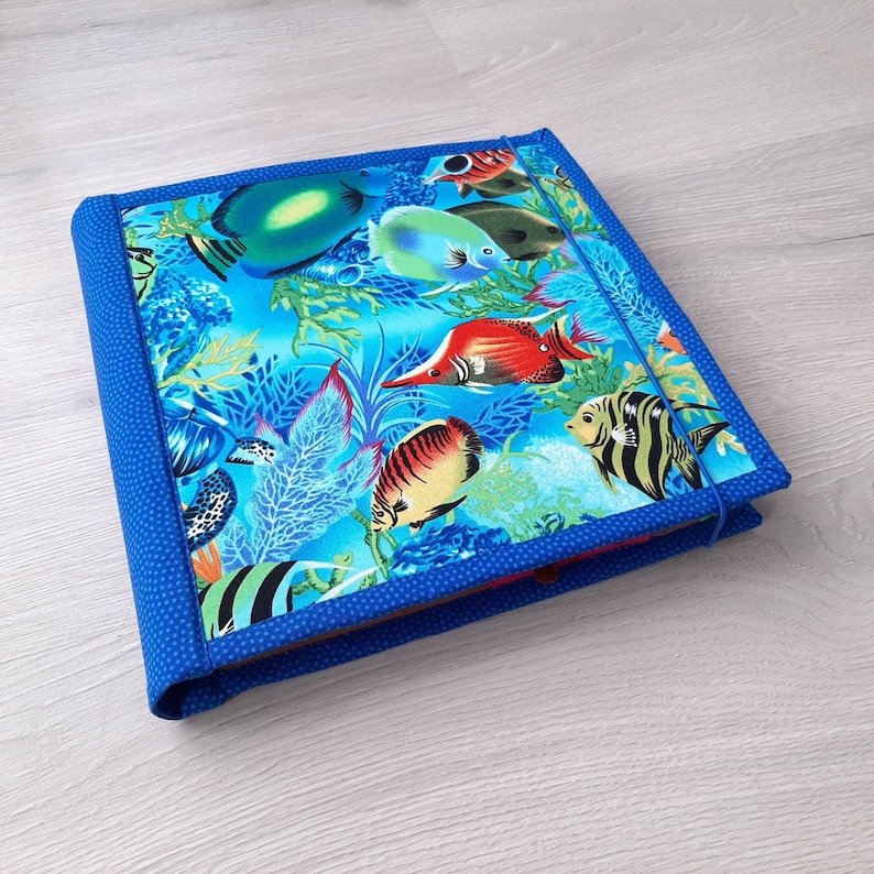 Montessori activity toy Book about sea,Ready to ship,Felt sea animals,Montessori Quiet book,Magnetic fishing game,Toddler sensory book