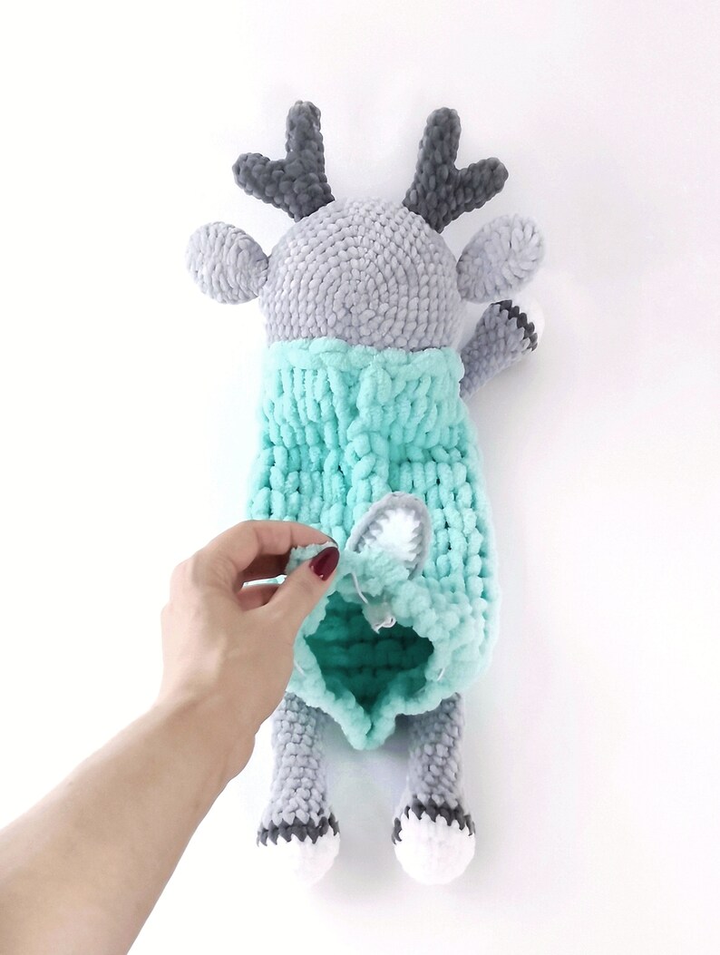 Toy deer sleepy toy pajama keeper first time mom gifts baby Etsy