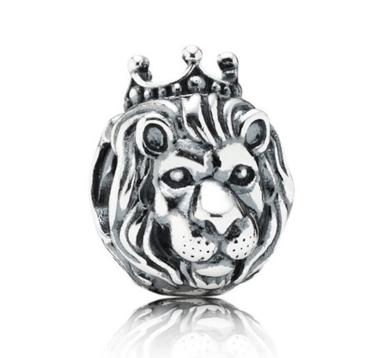 Pandora Charms Lion King of The Jungle Charm Animal Charms | Etsy