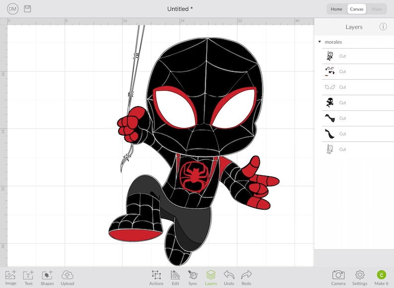 SVG Spider-man Miles Morales into Spider verse characters | Etsy