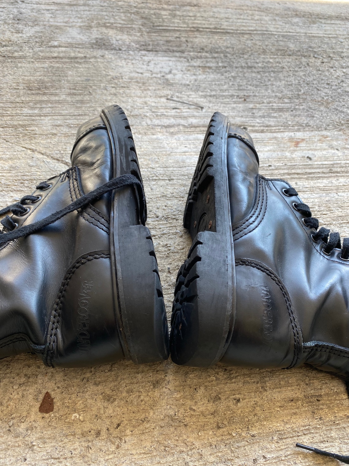 Undercover Combat Boots Black Steel Toe Size 7 | Etsy