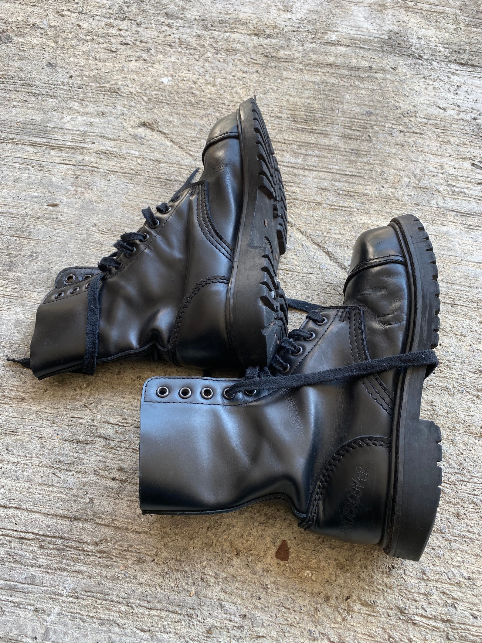 Undercover Combat Boots Black Steel Toe Size 7 | Etsy