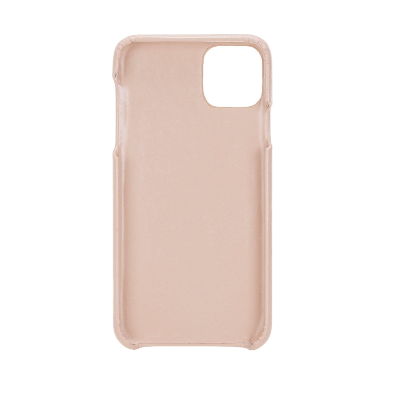 Apple iPhone 11 Pro MAX Full Leather Covered Magnetic Detachable Wallet Case in Rose by Mjora 6.5