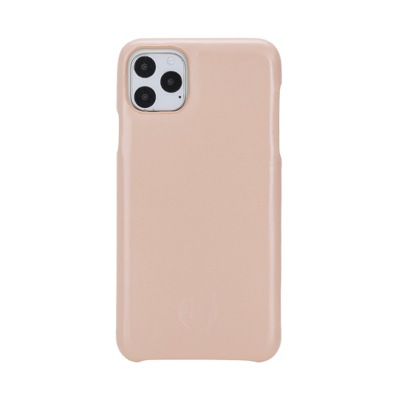 Apple iPhone 11 Pro MAX Full Leather Covered Magnetic Detachable Wallet Case in Rose by Mjora 6.5