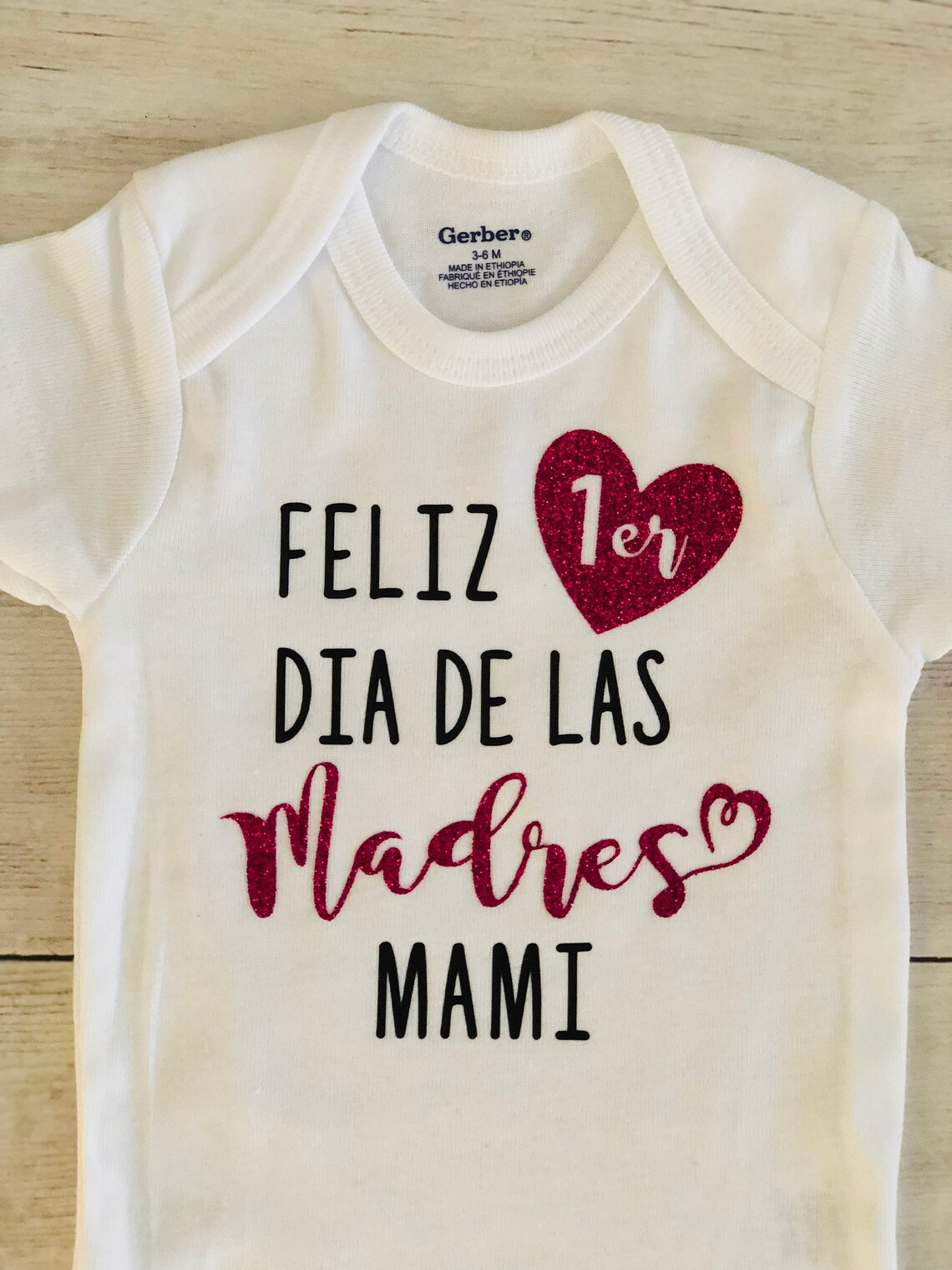 Feliz Primer Dia De Las Madres Baby Onesie Happy 1st | Etsy