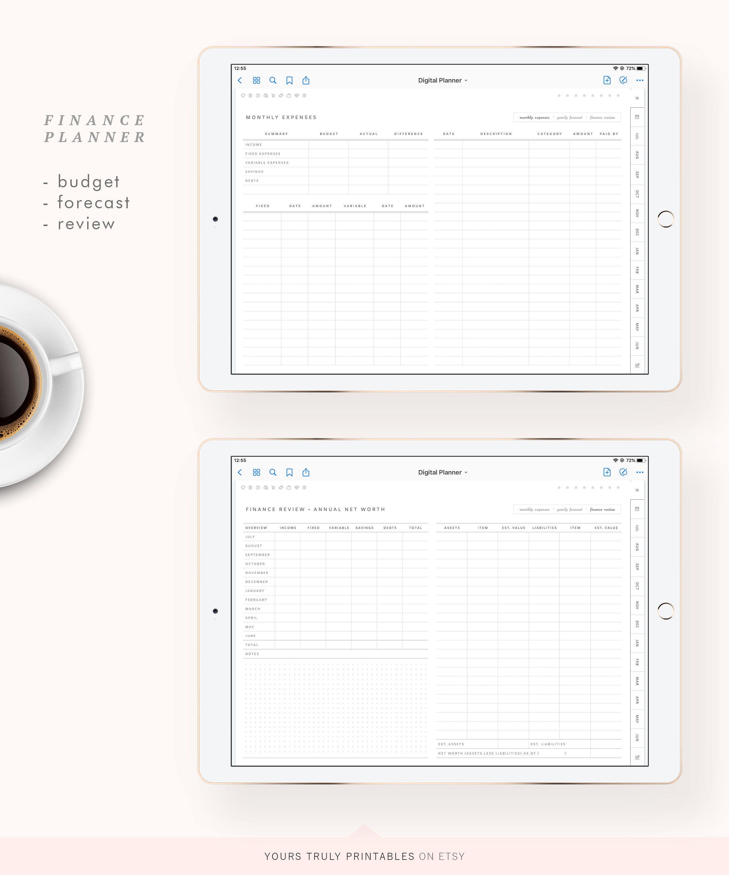 goodnotes planner templates 2021 free