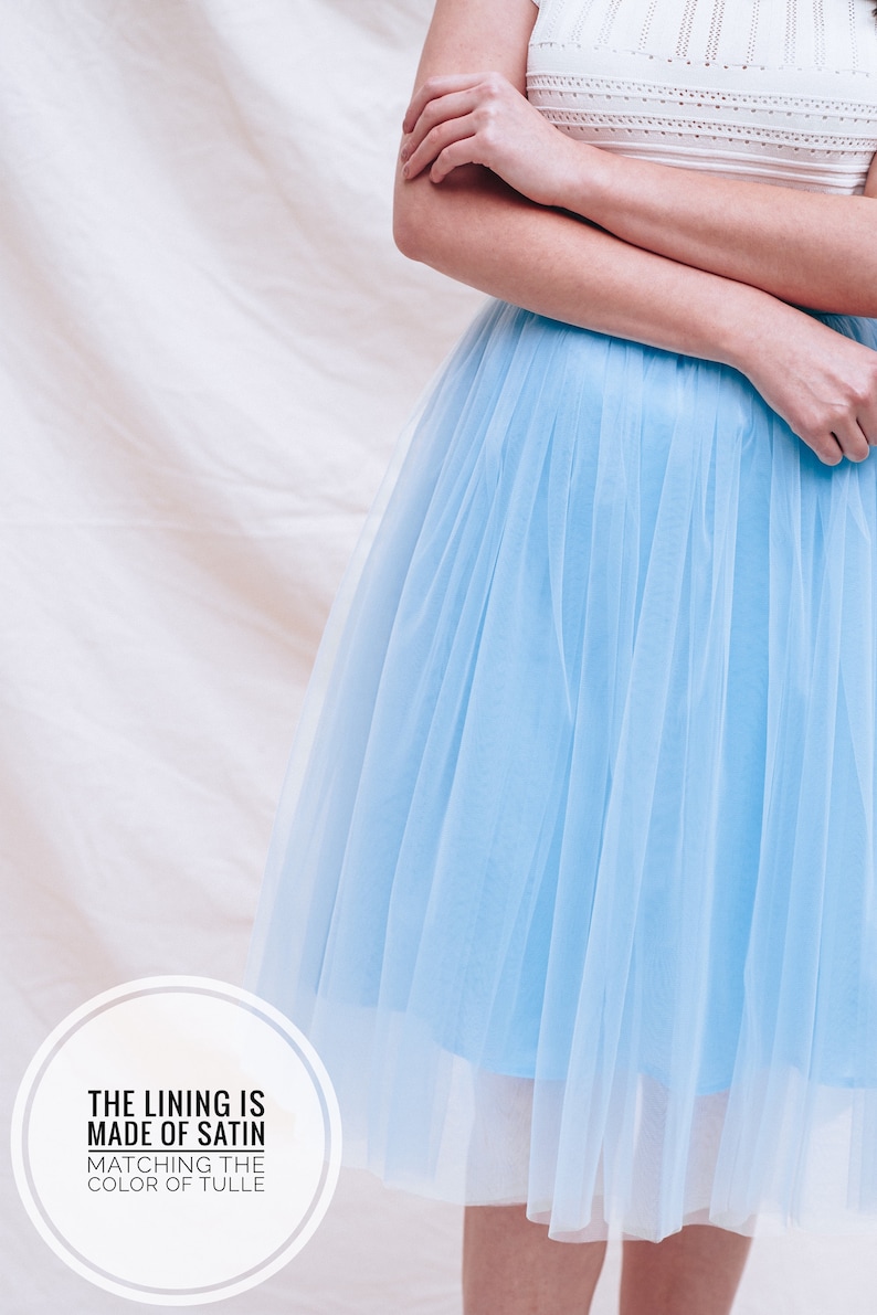 Nude Tulle Skirt With Elastic Waistbandcustom Tutu Etsy