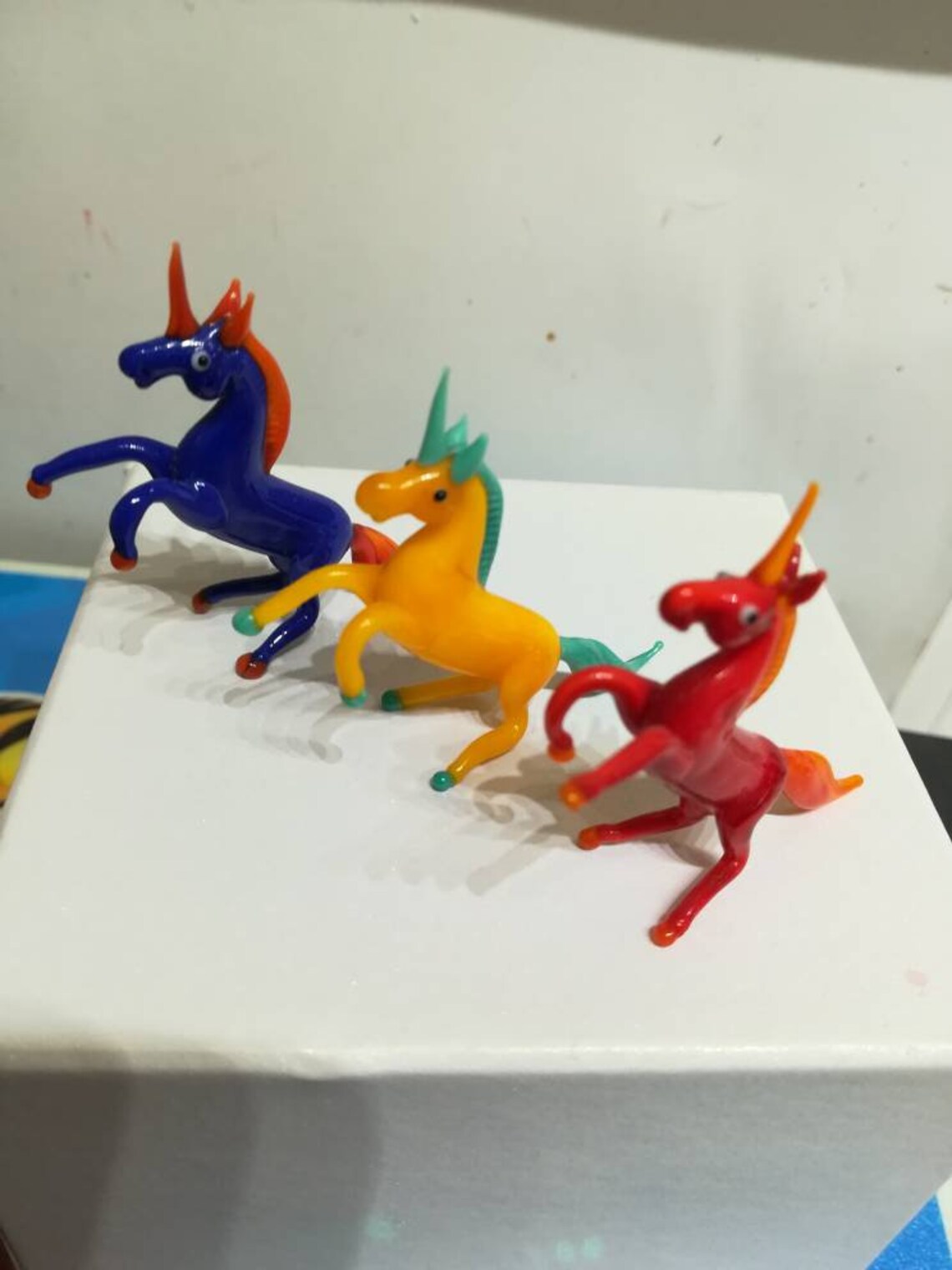 murano glass unicorn