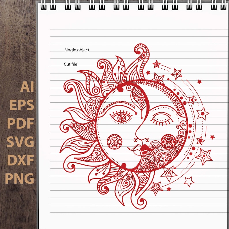 Download 274+ Sun And Moon Mandala Svg SVG PNG EPS DXF File