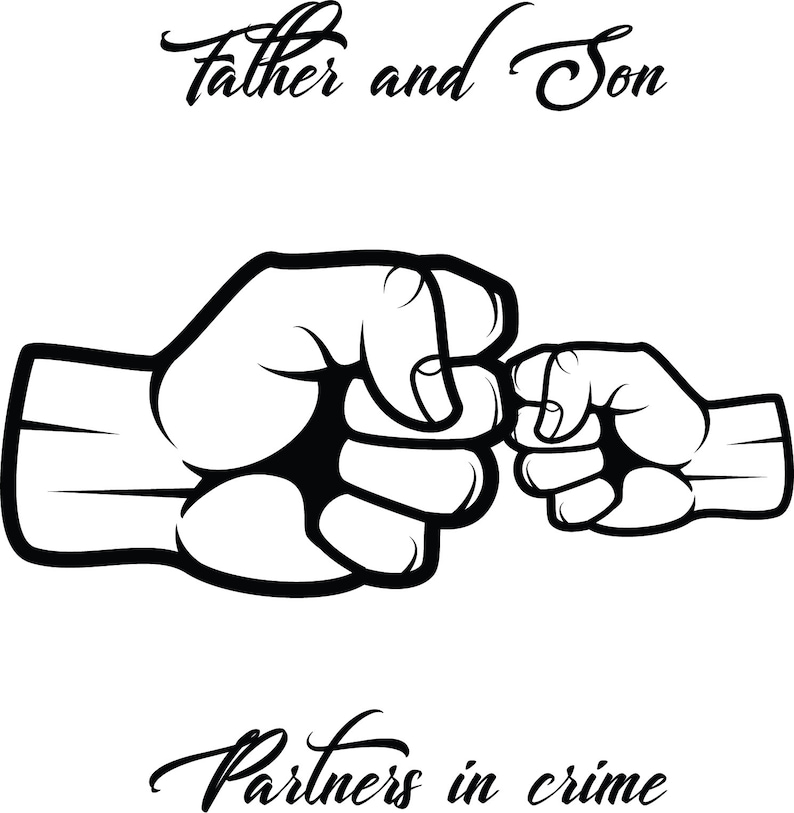 Download FATHER and SON SVG fist bump svg best friends svg father ...