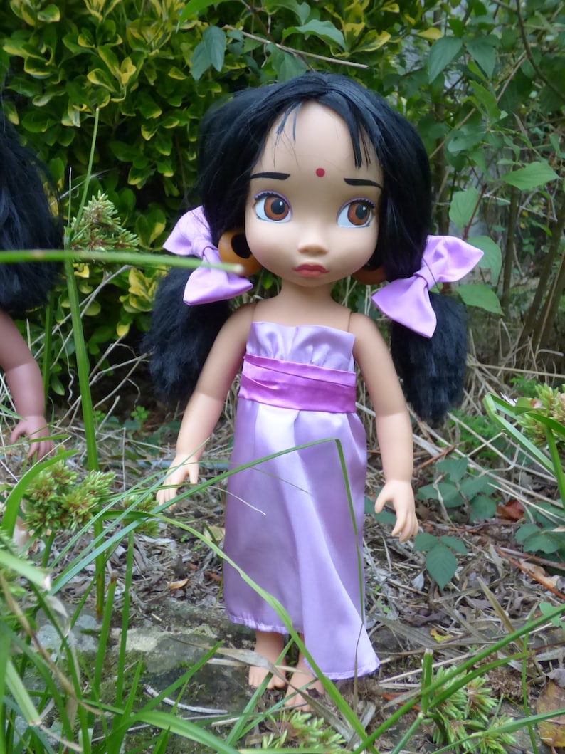 Disney Animator OOAK repaint doll Shanti from the Jungle Book Etsy