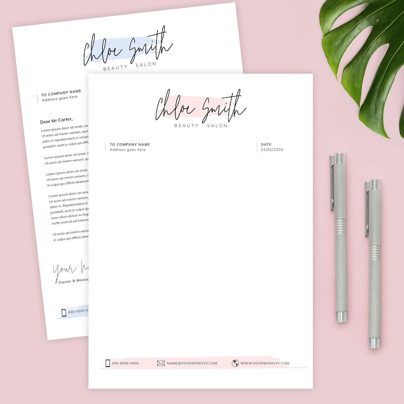 Free Letterhead Templates For Microsoft Word