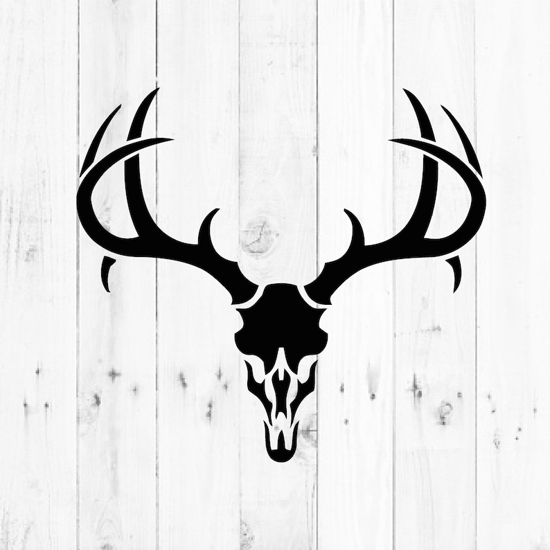 Download Deer Skull Hunting svg Outdoors svg Cricut Clipart | Etsy