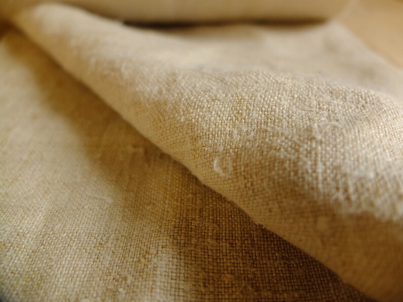 Vintage hemp linen by the yard antique hemp fabric vintage Etsy