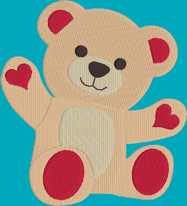 teddy bear cutting design