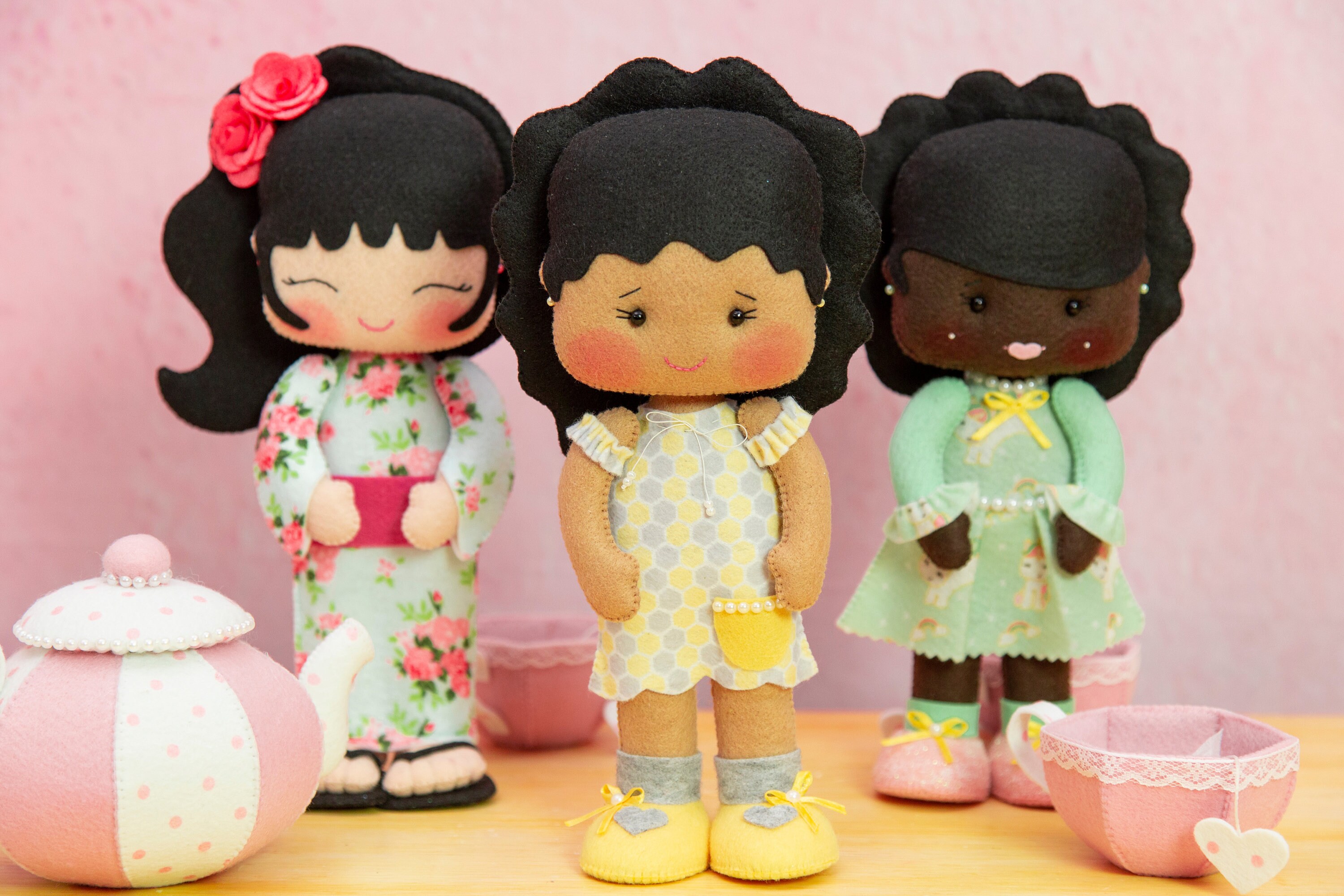 felt doll clothes