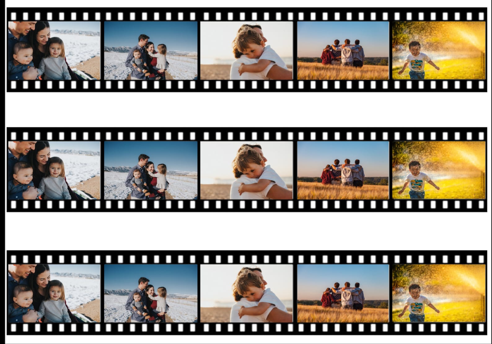 Personalised Photo Film Strip Edible Icing Cake Ribbon / Side Etsy