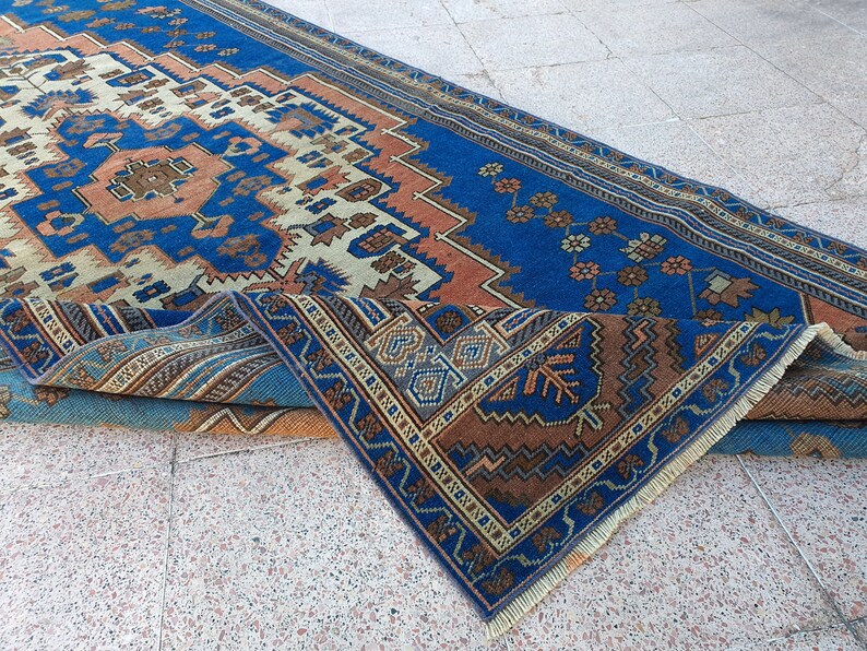 Oriental Rug Ethnic Rug Kitchen Rug Antique Rug Tribal Rug Etsy Rug\u00a0 Turkish Rug Nomadic Rug 9/'3 feetx4/'1 feet Rug Hand Woven Rug