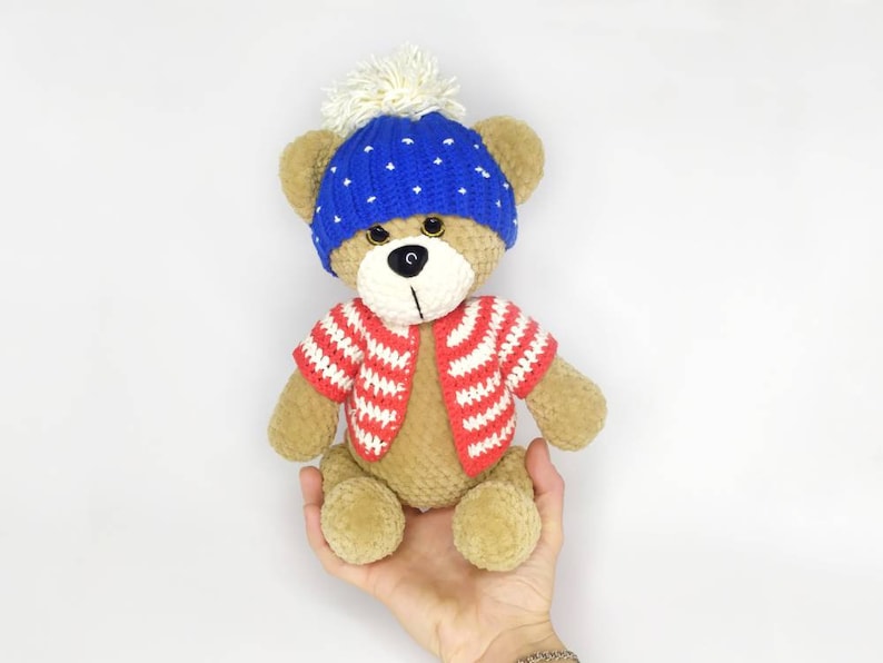 bear plush pattern