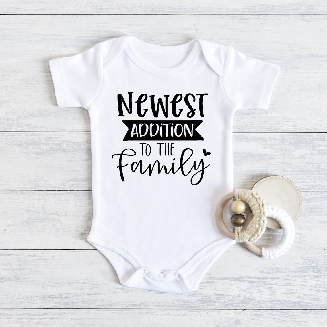 New Addition to the family Onesie® Baby Announcement Onesie® | Etsy