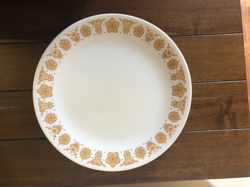 Corelle Butterfly Gold Vintage Open Stock plates and bowls Etsy