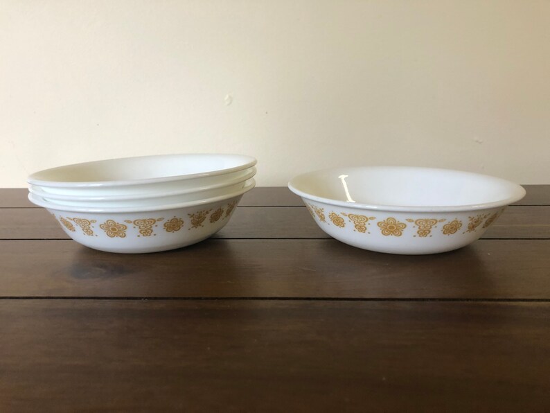 Corelle Butterfly Gold Vintage Open Stock plates and bowls Etsy
