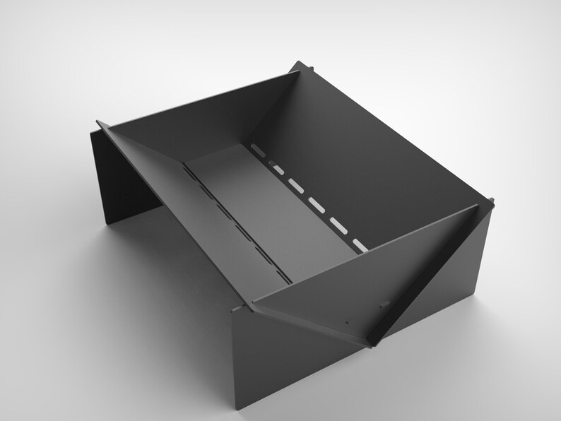 Feuerstelle Feuerkorb Tragbare Holzkohlegrill in Formaten DXF | Etsy