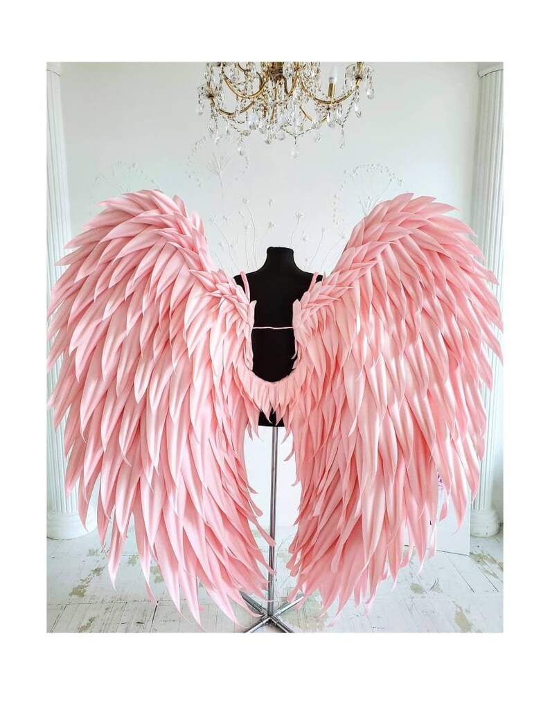 Pink angel wings costume angel wings cosplay Wings photo Etsy