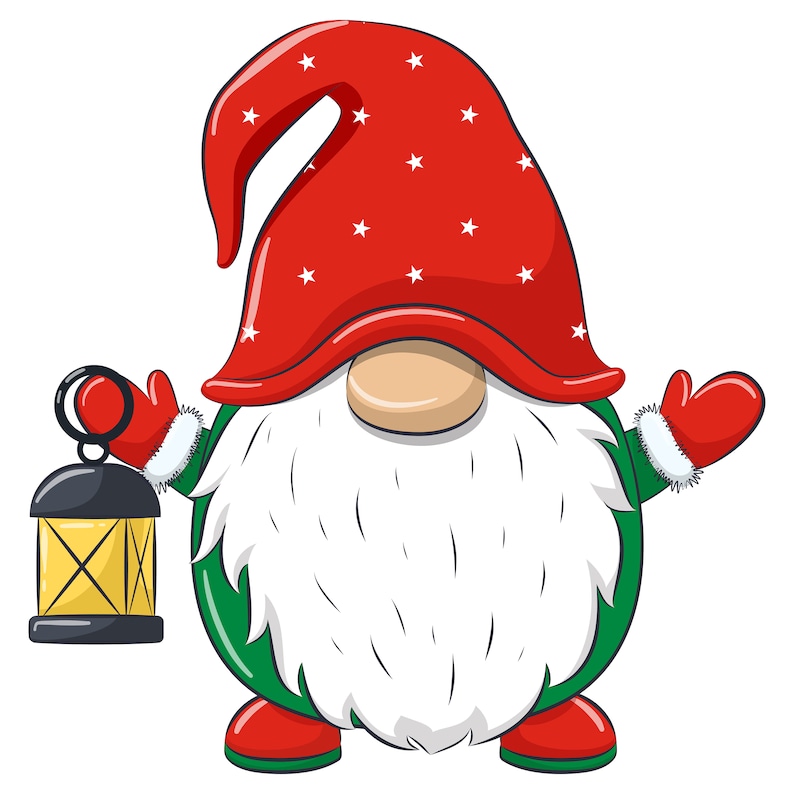 Download Christmas Gnome Clipart EPS PNG JPEG Nordic Gnome New Year ...