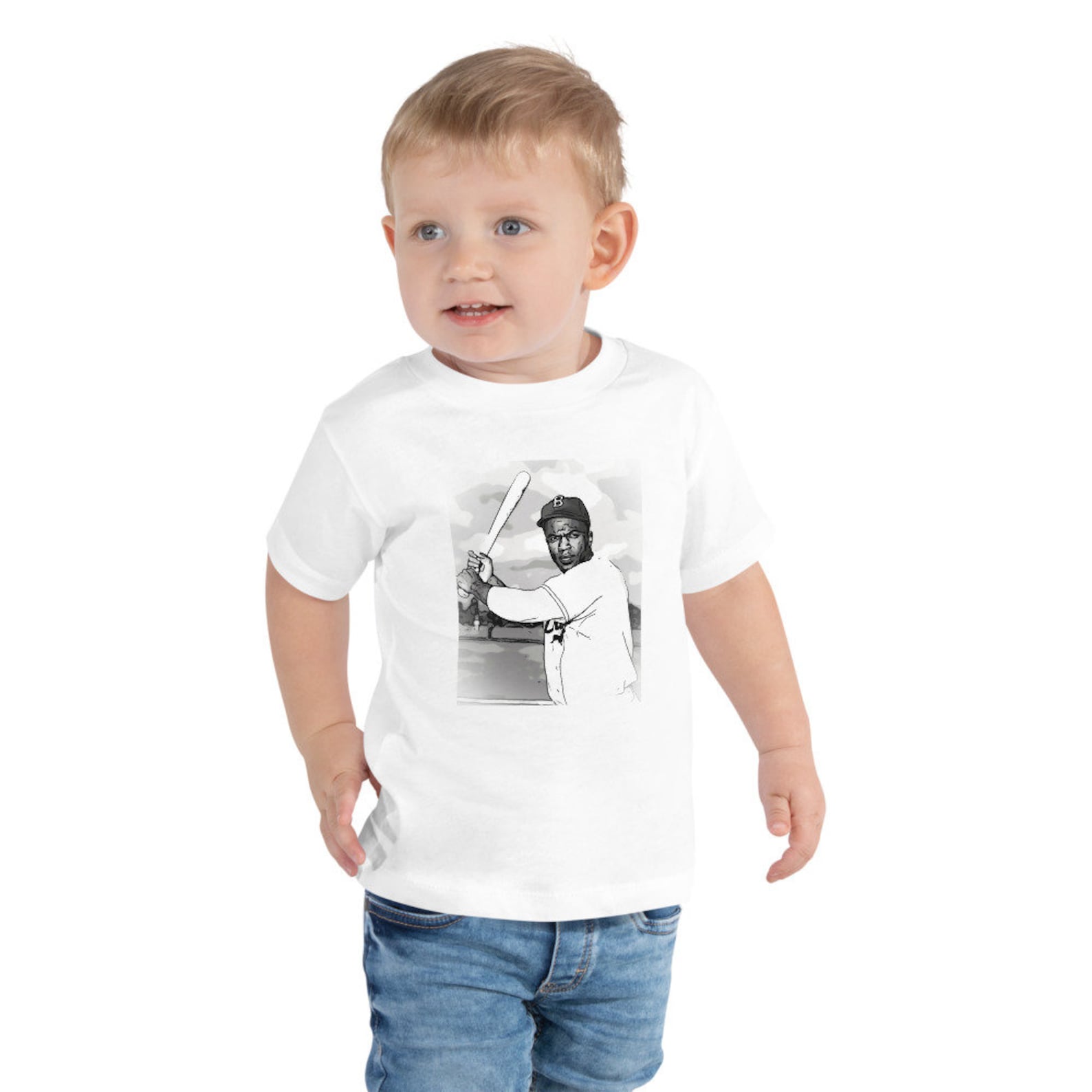 Jackie Robinson Baseball-Baby Gift Sports Toddler Short | Etsy